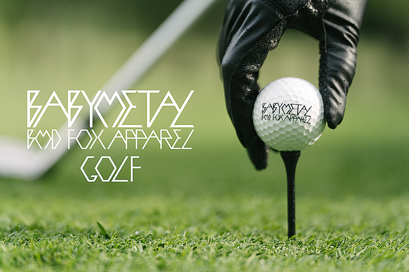 BABYMETALのアパレルブランド「BMD FOX APPAREL」がゴルフグッズ販売へ