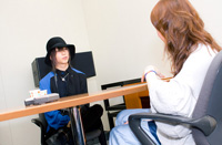 インタビュー写真