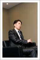 インタビュー写真