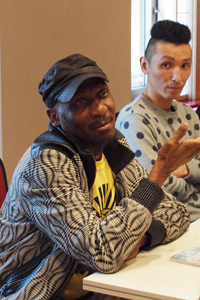 インタビュー写真