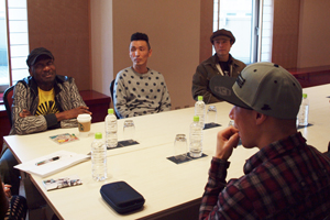 インタビュー写真