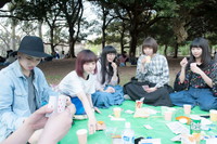 GANG PARADE『FOUL』お花見インタビュー