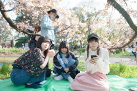 GANG PARADE『FOUL』お花見インタビュー