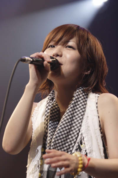 熊木杏里 【Spring Tour 2008 ~春隣(はるどなり)~】ライブ写真