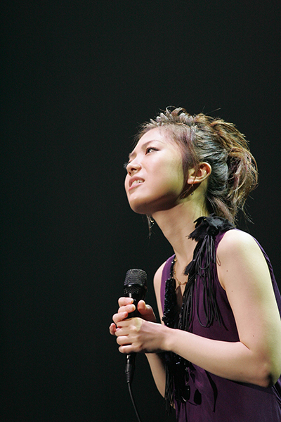 熊木杏里 【熊木杏里 SPRING TOUR 2009 ~花詞~】ライブ写真