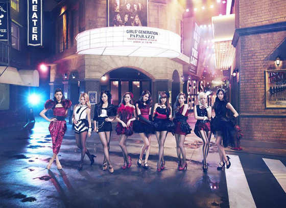 「総再生4億超えの少女時代 新曲『PAPARAZZI』のMV本編全貌を公開」1枚目/2