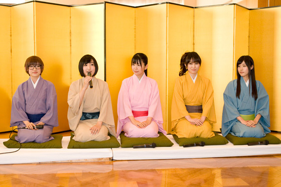 落語アニメ じょしらく 女性声優陣が着物で会見 Daily News Billboard Japan 落語アニメ じょしらく 女性声優陣が着物で会見 Daily News Billboard Japan