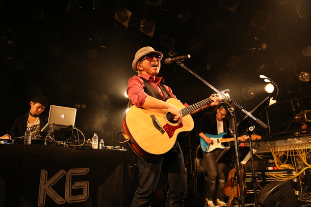 「KG 1年半ぶりワンマンで倖田來未や中島美嘉の楽曲も披露」1枚目/2