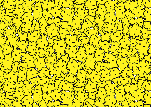 「AZUMA HITOMI 最新ビジュアルも顔出しせずに謎の生物」1枚目/3