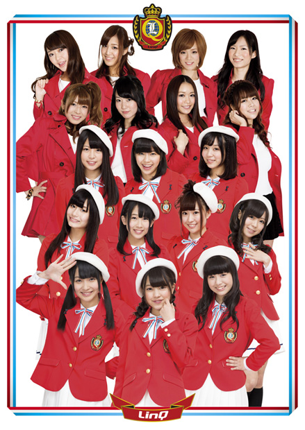 「九州発アイドルLinQがTV初パフォーマンスでHOTワード1位に」1枚目/2