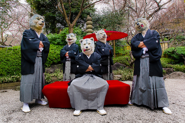 MAN WITH A MISSION「MAN WITH A MISSION 熱狂の初武道館ライブを早くも映像作化」1枚目/1