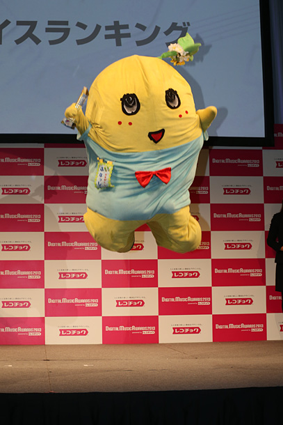 「レコチョク受賞イベント時の写真　ふなっしー」9枚目/13