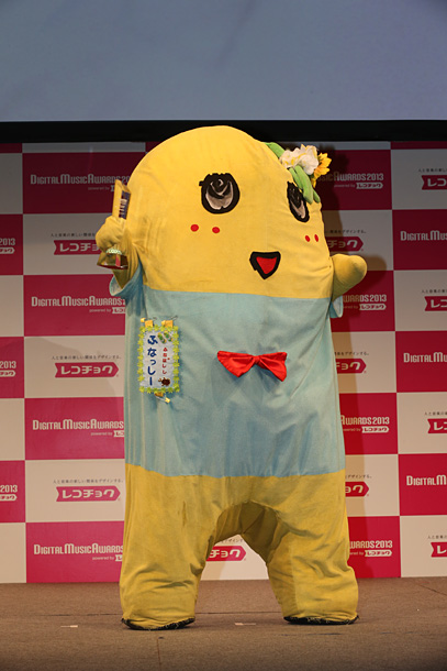 「レコチョク受賞イベント時の写真　ふなっしー」10枚目/13