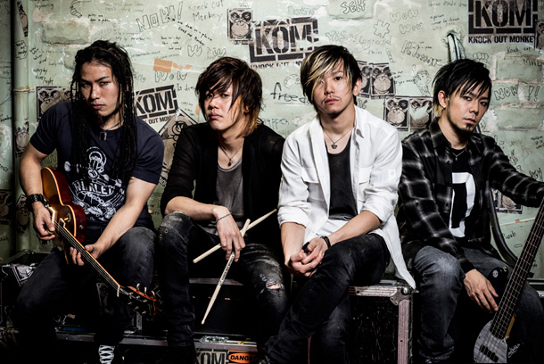 「KNOCK OUT MONKEY 待望のフルアルバム発売＆全国ツアー開催決定」1枚目/2