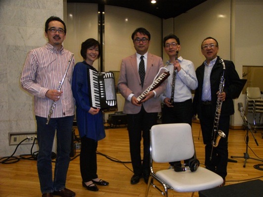 「楽器名人ユニット管鍵゛樂団！？の新春公演、当日は映画『清須会議』のテーマ曲も」1枚目/2