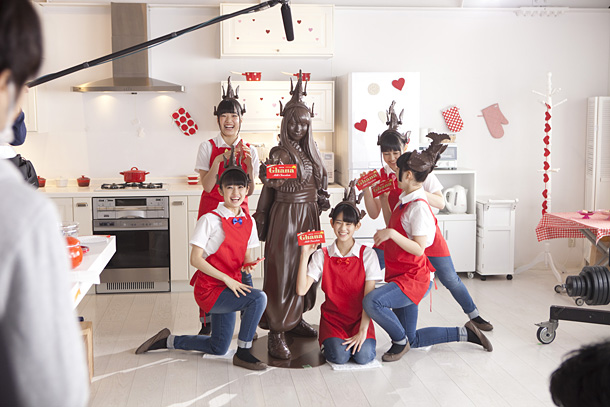 「チームしゃちチョコ　メイキング写真」14枚目/22