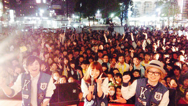 「ケラケラ ボーカルMEMEの地元・調布で新作記念イベント」1枚目/4