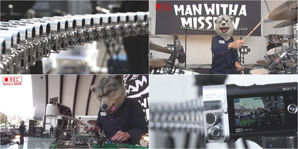 「オオカミバンドMWAM メンバーにも大接近した臨場感あふれるライブMV公開」1枚目/2