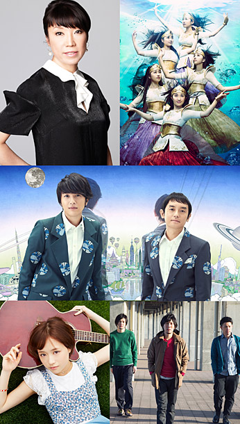 「松任谷由実、ゆず、ももクロ、back number、大原櫻子がSPユニット曲発表」1枚目/1