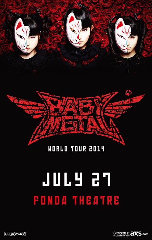 「BABYMETAL レディー・ガガの米ツアーに大抜擢、LAワンマンも」1枚目/4