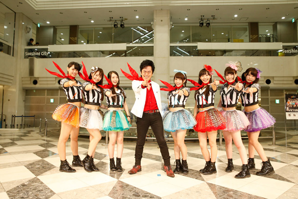 「palet 新作発売記念イベントで水木一郎とコラボ「てっぺん取るゼーーット！」」1枚目/5