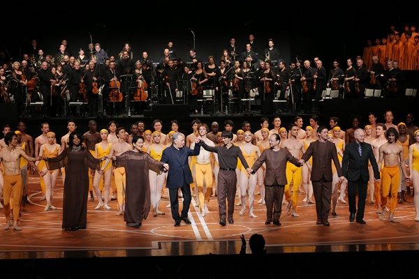 「モーリス・ベジャール・バレエ団×東京バレエ団「第九交響曲」上海公演開催」1枚目/5