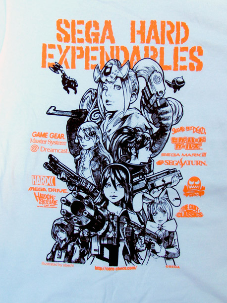 「セガの新境地 美少女（萌え）擬人化した“セガ・ハード・ガールズ”×コアチョコ第2弾Tシャツ登場」1枚目/3