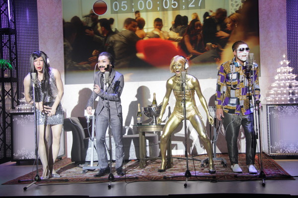 「ゴールデンボンバーが『ワイスピ』最新作に吹替出演、全身全霊のガヤ収録に報道陣大爆笑」1枚目/31