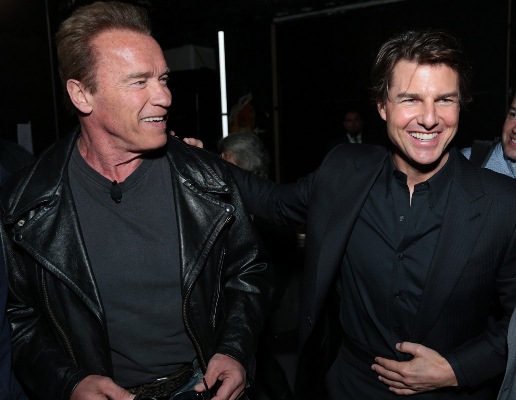 「シュワルツェネッガー＆トム・クルーズ、豪華2ショットが実現」1枚目/3