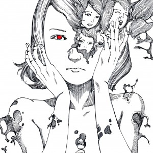 「玉手初美、鬼才漫画家・駕籠真太郎がジャケットを描き下ろした2ndミニアルバム『細胞』をリリース決定」1枚目/3