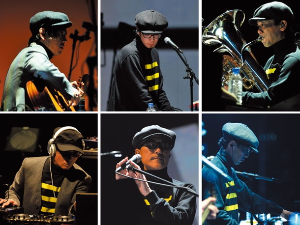 「ワーハピ METAFIVE（高橋幸宏/小山田圭吾/砂原良徳/TOWA TEI/ゴンドウトモヒコ/LEO今井）土屋昌巳/鈴木慶一/水原佑果も参加」1枚目/3