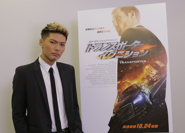 「EXILE SHOKICHI 映画『トランスポーター イグニション』日本版主題歌決定」1枚目/1