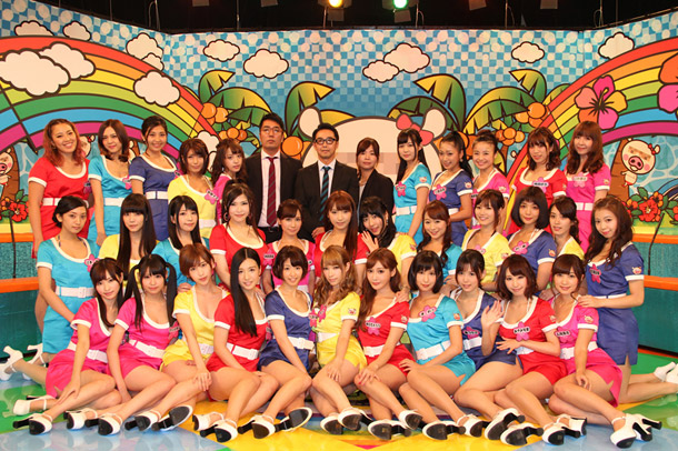 「第2世代・恵比寿マスカッツ 明日花キララ/上原亜衣/白石茉莉奈/天使もえらメンバー初お披露目」1枚目/34