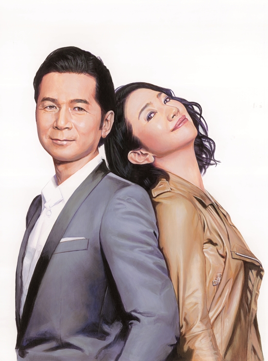 「中之島にてドリカムによる4本のツリーが登場 スタンプラリーを集めてFM802にリクエストすると特性ロゴステッカーが当たるチャンス」1枚目/3