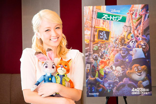 「E-girls/Dream Ami ディズニー映画『ズートピア』日本版主題歌＆ガゼル役挑戦」1枚目/3