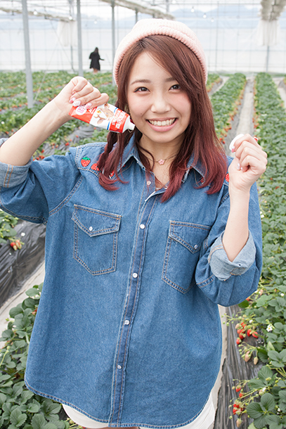 「【Cheeky Parade チキパの遠足～いちご狩り編～】溝呂木世蘭
」11枚目/34