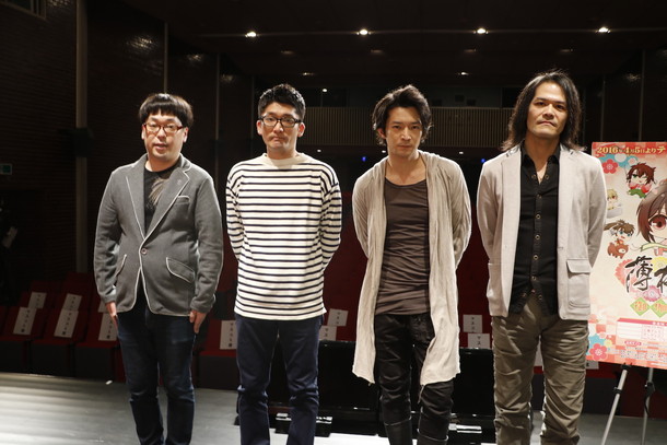 「TVアニメ『薄桜鬼～御伽草子～』イベント 津田健次郎ら出演声優よりコメントも」1枚目/2