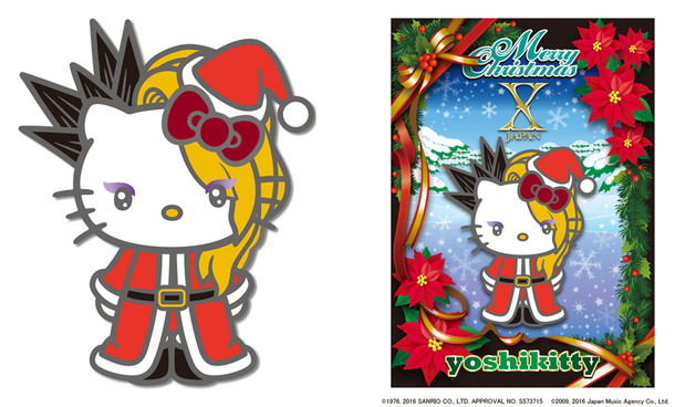 YOSHIKI（X JAPAN）× ハローキティ「yoshikitty」初のX’masアイテムが登場