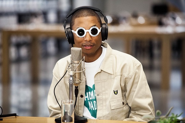 「ファレルのインタビューがApple Music 「Beats 1」で公開、再放送は本日11/28　17時スタート」1枚目/2