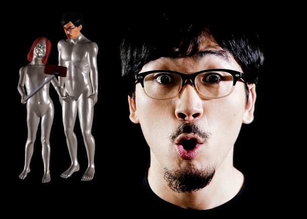 「DOTAMA「本音 feat.般若」CGが奇妙で不気味な本人出演のMV公開」1枚目/5