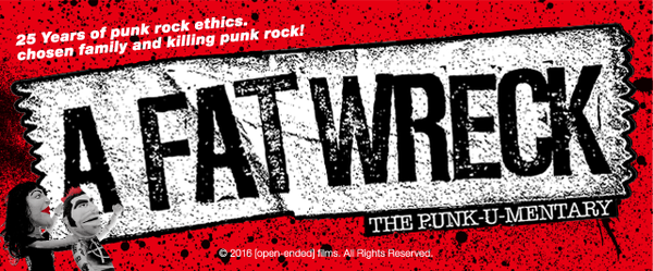 「NOFXファット・マイク主宰レーベルの歴史を追ったドキュメンタリー映画『A FAT WRECK：ア・ファット・レック』“ピー音”だらけの予告編が完成」1枚目/2