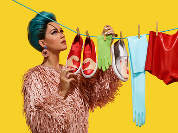 「ケイティ・ペリーが靴のブランドを設立！ 靴にはそれぞれ人の名前つき」1枚目/3