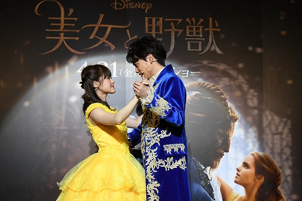 「 昆夏美＆山崎育三郎、『美女と野獣』デュエットソングを観客の前で初披露 」1枚目/2