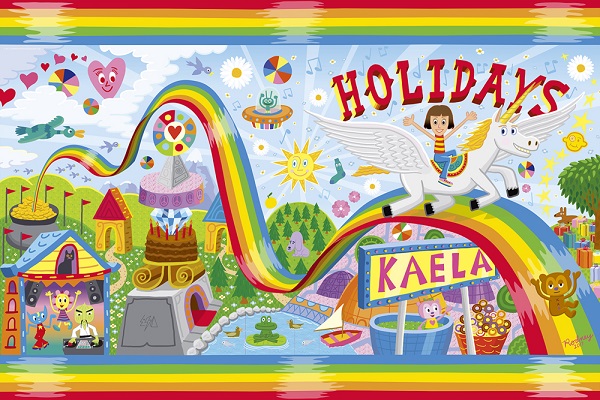 「木村カエラ『HOLIDAYS』レジャーシート（900mm×600mm）」2枚目/2