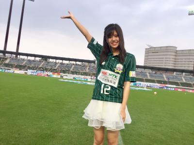 「SKE48 町音葉、FC岐阜アンバサダー就任」1枚目/5