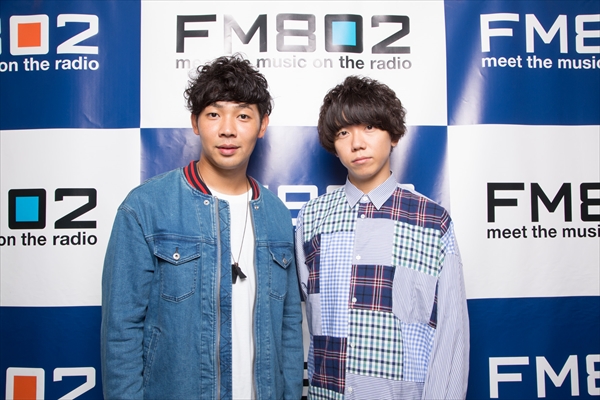 「ベリーグッドマンRoverとsumika片岡健太がFM802「MUSIC FREAKS」の新DJに決定」1枚目/4