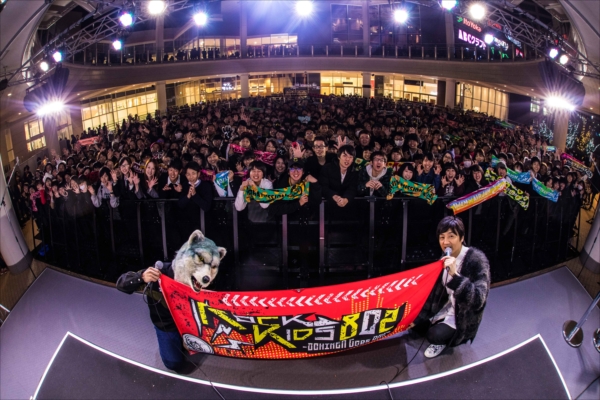 「MAN WITH A MISSION　FM802番組公開収録で【FM802 RADIO CRAZY】出演決定を発表」1枚目/1