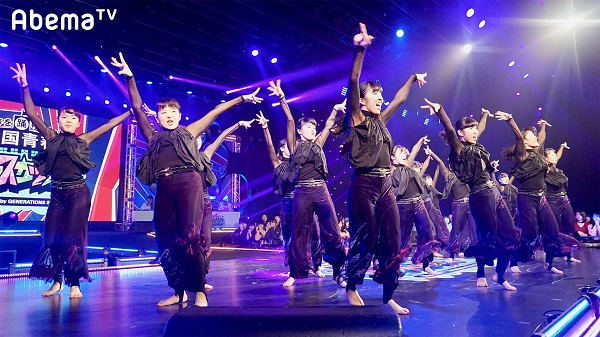 「GENERATIONS /ちゃんみなが出演、AbemaTV『全国青春ダンスカップ』 1/3放送」1枚目/4
