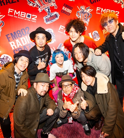 「CRAZY MAN CLUB BAND/R-STAGE　写真：FM802」157枚目/282