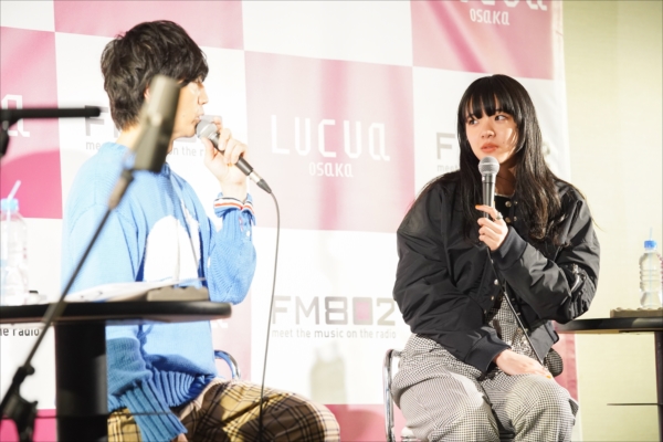 「あいみょんがFM802公開収録に登場 アルバムリリース後の活動について語る」1枚目/4